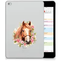 B2Ctelecom Back Cover voor Back Case voor Apple iPad Mini 4 | Mini 5 (2019) Paard
