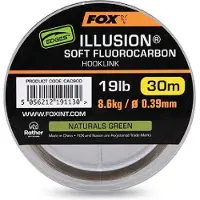 FOX Edges Illusion Soft Fluorocarbon Leaderlijn - 30 meter, diameter/draagkracht: 0.39 mm / 8.6 kg