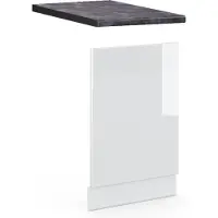 Vicco Fame-Line Frontpaneel – 45 cm, WB Antraciet Wit Hoogglans