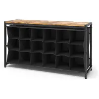 Vicco Fyrk Schoenenkast – 100 x 54.5 cm Eiken rustiek