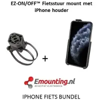 RAM Mount EZ-On/Off iPhone 11 Fietsset RAP-274-1-AP28U