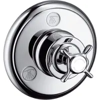 Hansgrohe Axor Montreux kleurset Quattro/Trio chroom