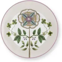Pip studio Petite Four Bord Lily & Lotus Off White 12 cm (Set van 6)