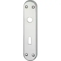 Impresso Deurbeslag | Sleutelschild | (Chroom)