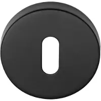 Formani Basics LBN50D sleutelplaatje ø52x10mm - mat zwart