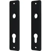 Ami kortschild PC72 aluminium zwart