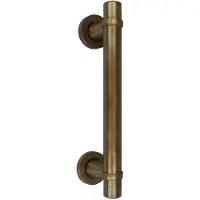 ODShop Deurgreep messing antiek 260 mm