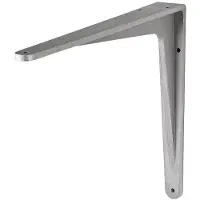Dulimex DX Plankdrager Herakles 290x240mm - Aluminium zilver