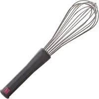 HorecaTraders Garde | 25 cm | RVS | Anti-slip kunststof handvat | 8-draads