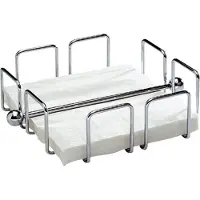 Esmeyer WIRE Servethouder RVS (Roestvrij staal) Zilver 19 x 19 x 6,5 cm
