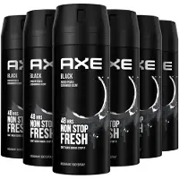 Axe Deospray – Black 150 ml - 6 stuks