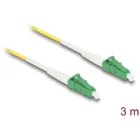 DeLOCK Cable Optical Fibre LC-APC to LC-APC Simplex Singlemode OS2 3 m