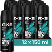 Axe Deodorant / Bodyspray Apollo- JUMBOPAK - 12 x 150 ml