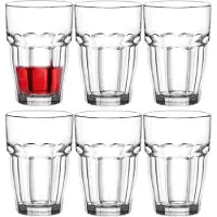 Bormioli Rocco Drinkglazen/Waterglazen - tumbler - 18x stuks - glas - 360 ml - transparant