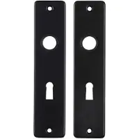 Starx Deurbeslag | Sleutelschild | (Aluminium, Zwart)