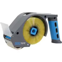 Zerotape handafroller, voor rollen B 48 mm x L 160 m, rolt soepel af, blauw
