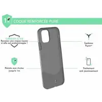 FORCE CASE , Hoesje geschikt voor iPhone 11 - PURE Versterkt, Transparant zwart