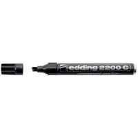 Edding 3300 Permanente Marker, Beitelvormige Punt, 1 - 5 mm, Zwart