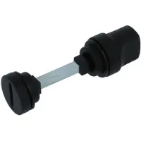 Intersteel WC-olive los met 5mm dikke stift - mat zwart