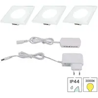 Lybardo - Kastverlichting - 3 inbouwspots - 1.5W - 3000K - Keukenverlichting Onderbouw LED
