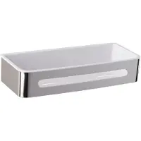 Wenko wandrek Premium Plus 11,5 x 31 cm RVS/ABS zilver
