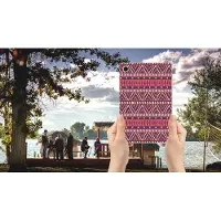 B2Ctelecom Samsung Galaxy Tab A8 2021/2022 Hippe Hoes Aztec Paars