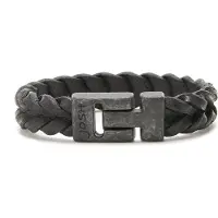 Josh Vintage - heren Armband - Zwart