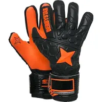 Derbystar Keepershandschoenen Evolution Zwart-oranje Zwart - 8.5