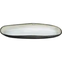 Medard de Noblat - Shadow Nacre - Kleine ovale schaal - 23 x 11 cm - 6 delig - Stoneware