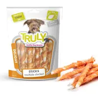 Truly - Chicken Jerky Rawhide Twisted - 325g