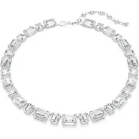 Swarovski Ketting 'Millenia' zilver / transparant