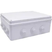 TRU COMPONENTS TC-RA 300x250x120 TC-10239072 Installatiebehuizing ABS kunststof Wit 1 stuk(s)