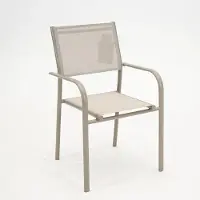 Vita Duca stapelstoel dining zand
