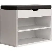Vicco Titus Schoenenbank – 60 x 45 cm met legplank Wit