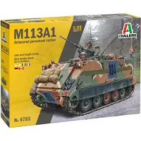 Wittmax Modelbouwpakket Militaire voertuigen - 6753 M113A1 - Militair Gepantserd Personeels Voertuig Plastic - 1:35 - Modelbouw