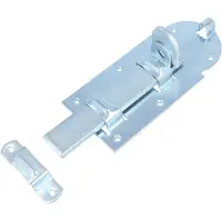 Dulimex DX Hangslotrolschuif vlak 180 mm verzinkt
