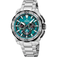 Festina Chronograaf Chrono Bike 2025 Quartzhorloge, horloge, herrenuur, roestvrijstalen band, analoog, dag