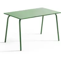 Oviala - Tuintafel van groen cactus staal - Palavas