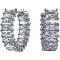 Swarovski Oorbellen zilver