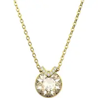 Swarovski Bella - Dames Ketting - goudkleurig