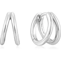 Ania Haie E059-14H Sunshine Chaser Double Earrings Zilver