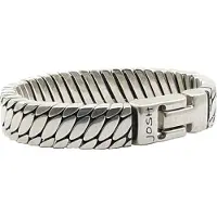 Josh - heren Armband - Zilver