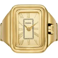 Fossil Ring goud / zwart
