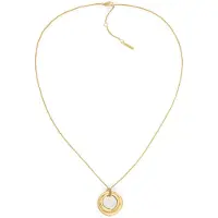 Calvin Klein Ketting 'SPIRAL' goud