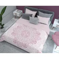 Holland Bedsprei Mandala roze - 1-persoons (170x210 cm)