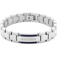 Tommy Hilfiger Armband 'PARKER' navy / zilver