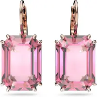 Swarovski Oorbellen 'Millenia' goud / pink