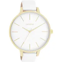 Oozoo Timepieces - Unisex horloge - goudkleurig met band
