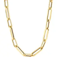 Blush 14 karaats geelgouden collier