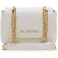 Valentino Schoudertas 'Ocarina' goud / wit